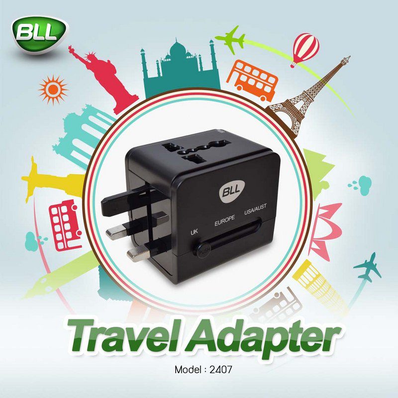 bll charger 2401 หัวชาร์จใช้ได้ทั่วโลก ถูกที่สุด ราคาปลีกส่ง-1